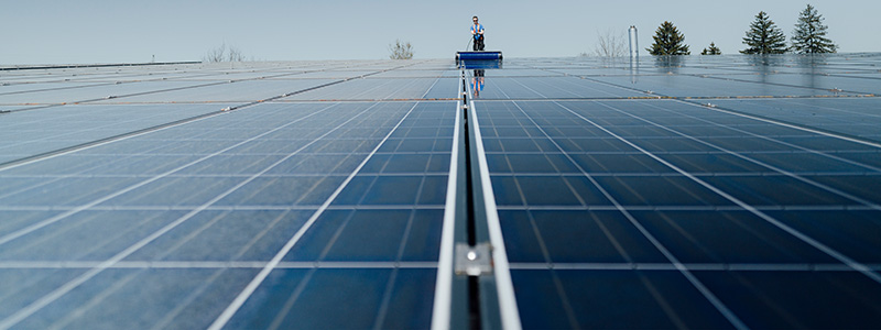 Photovoltaikanlage von Wolf Bedachungen